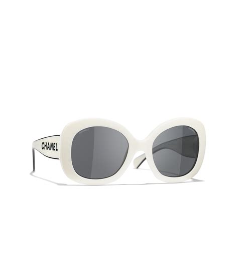 overstock chanel sunglasses|chanel sunglasses with white trim.